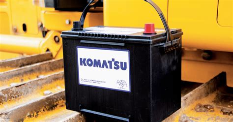 komatsu tiny machine battery